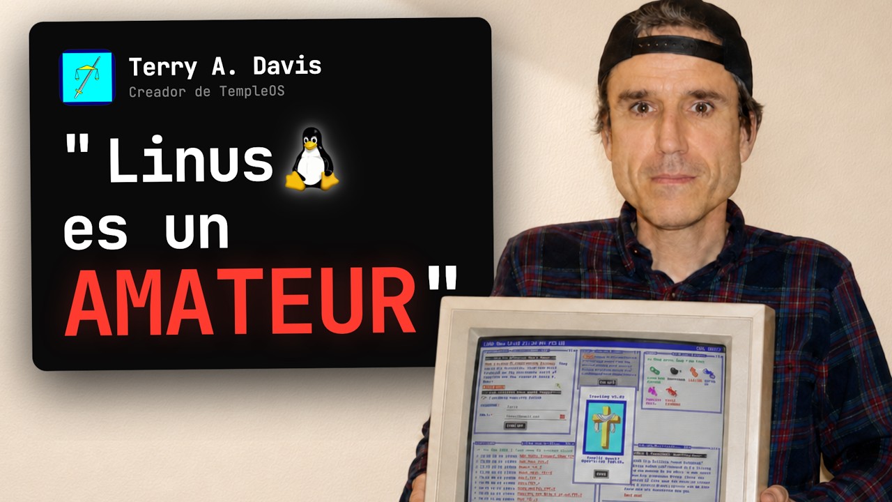 El Genio con Esquizofrenia que creó un sistema operativo para Dios — Terry a. Davis
