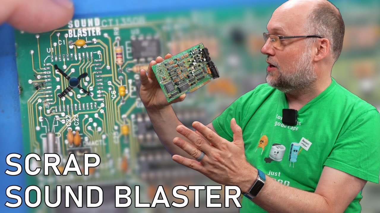 Reviving a scrapped Sound Blaster 2.0 (CT1350B)