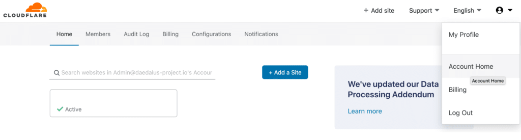 Cómo conceder acceso a una cuenta de Cloudflare | dar acceso a cloudflare 1