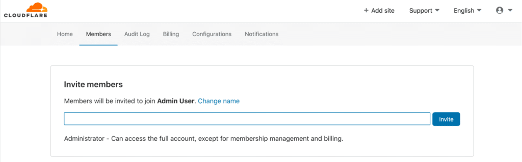 Cómo conceder acceso a una cuenta de Cloudflare | dar acceso a cloudflare 2