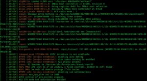 inicio administración de sistemas | Linux 5.13.5 boot message