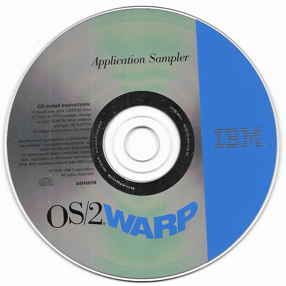 OS/2: un sistema operativo versátil para servidores y administradores de sistemas | ibm os2 warp version 4 application sampler
