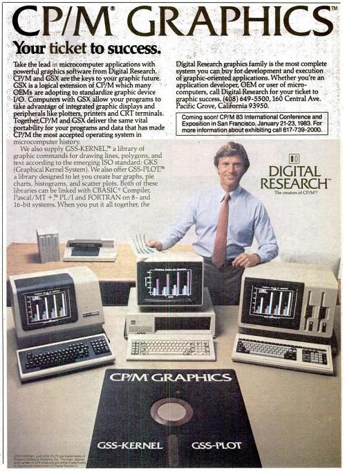 Historia de CP/M: El pionero de los sistemas operativos para microcomputadoras | CP⁄M Ad InfoWorld November 29 1982