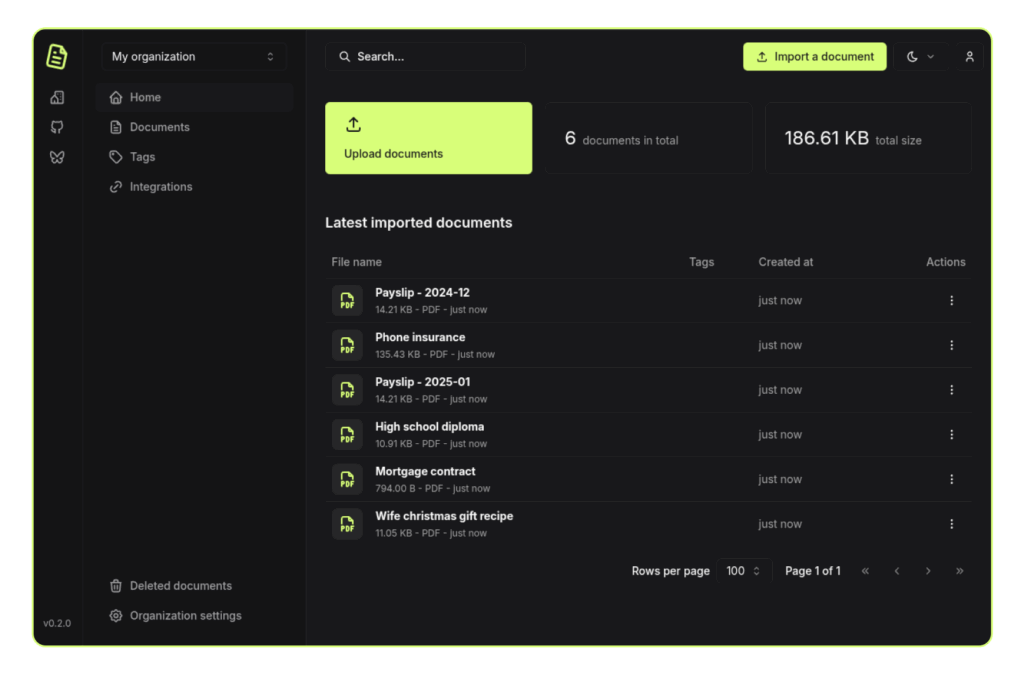 Administración de Sistemas. Inicio | papra screenshot