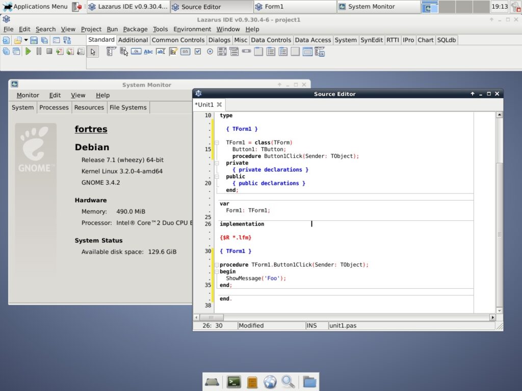 ¿Por qué deberías programar en Pascal en 2025? | pascal lazarus Debian7.1