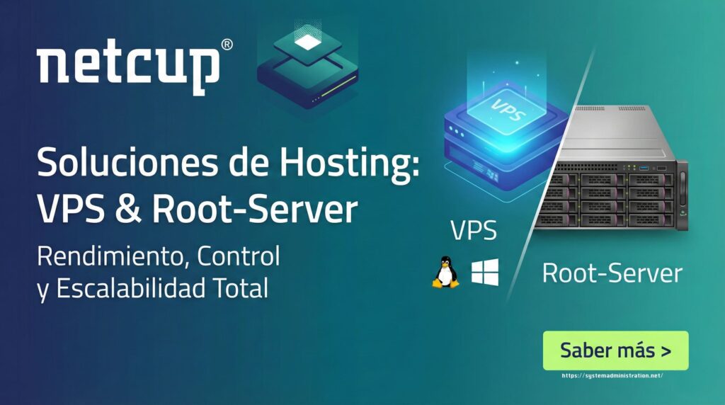 Administración de Sistemas. Inicio | netcup root server vps