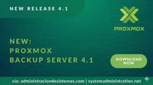 Administración de Sistemas. Inicio | proxmox backup sever 4 1