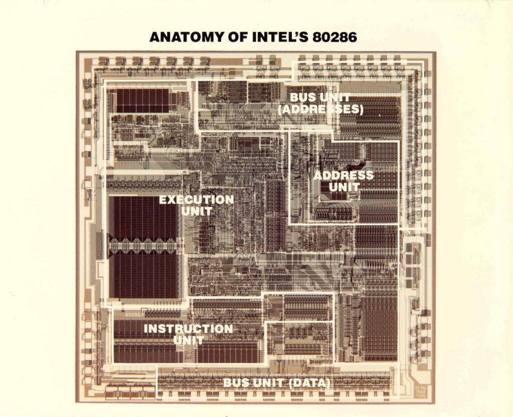 Intel 80286: el chip que llevó al PC a “modo adulto” (y marcó la era del PC/AT) | 1982 Anatomy 286 intel