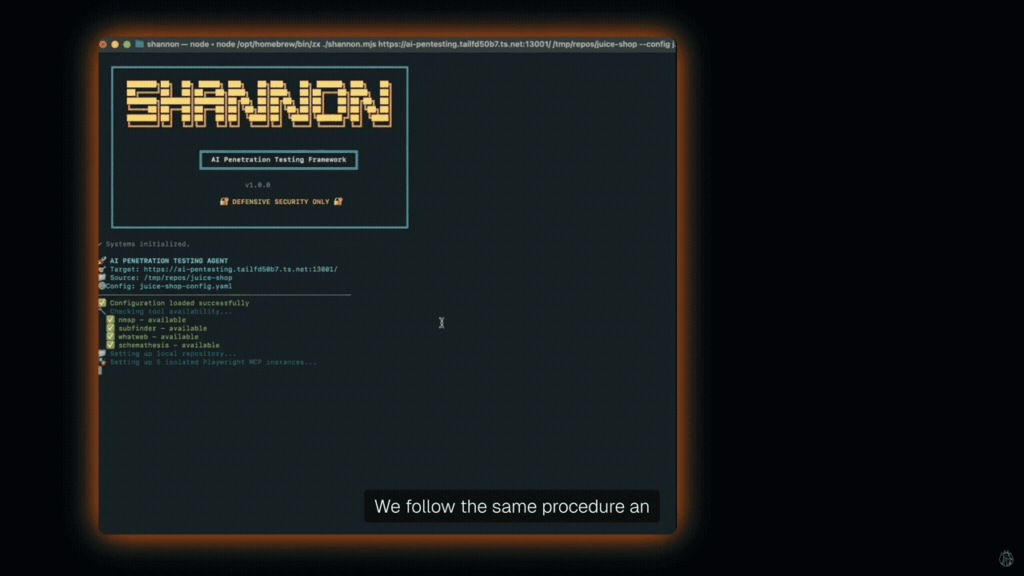 Shannon, el pentester autónomo que quiere meter el “red team” en el ciclo diario de desarrollo | shannon action