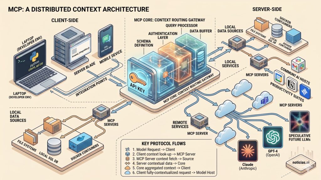MCP no ha muerto, pero ya exige criterio de arquitectura: guía realista para sysadmins y desarrolladores | mcp context architecture