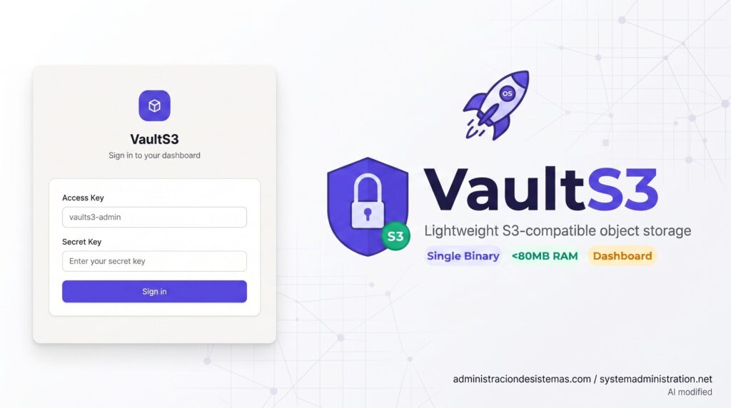 Administración de Sistemas. Inicio Administración de Sistemas. Inicio | vaults3s github