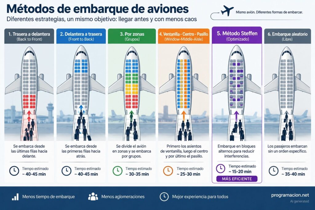 El método Steffen demuestra por qué el algoritmo más rápido puede fallar en producción | metodos embarque aviones