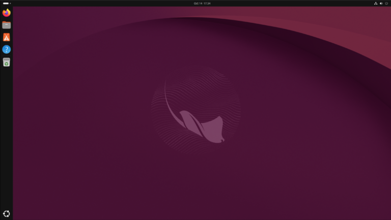 Escritorio de Ubuntu 26.10 Stonking Stingray con GNOME 51 y el nuevo fondo